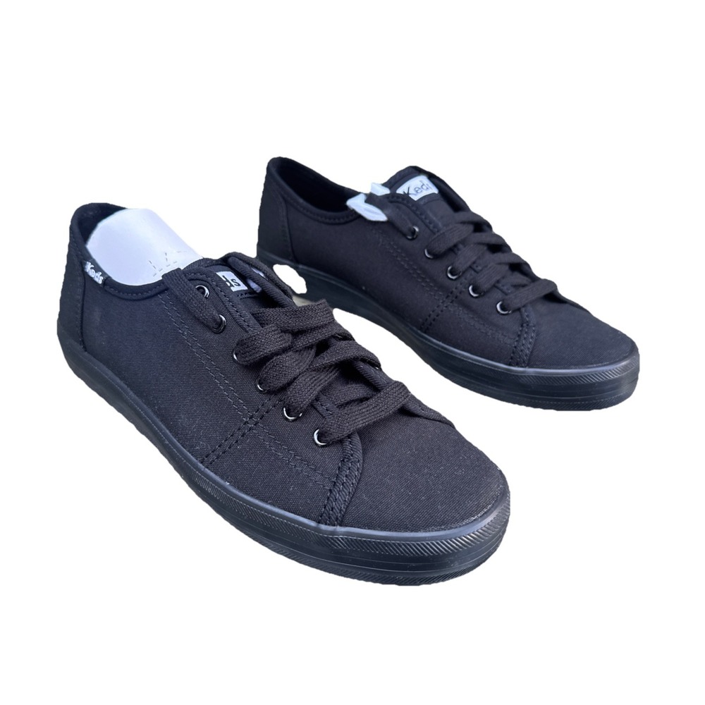 Keds Women's Kickstart Sneakers WF54683 Black/Black Size 6.5M Ortholite NIB - Picture 2 of 7